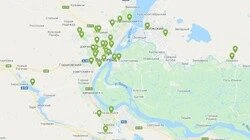 Карта установленных конструкций и отзывы клиентов