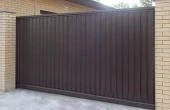 Откатные ворота Doorhan из профлиста