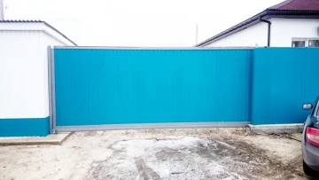 Откатные ворота Doorhan из профлиста